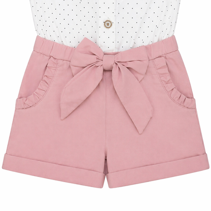 Polka Dot Bow Set