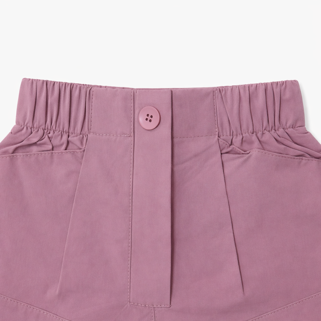 Classic Dusty Rose Casual Shorts