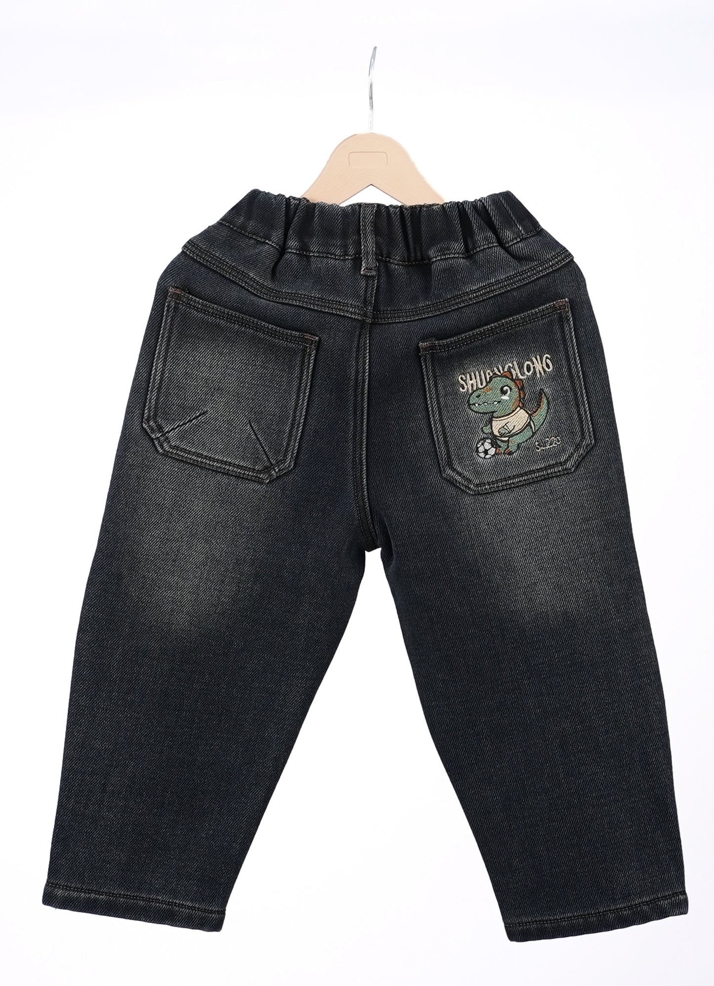 Dino Patch Denim Pants