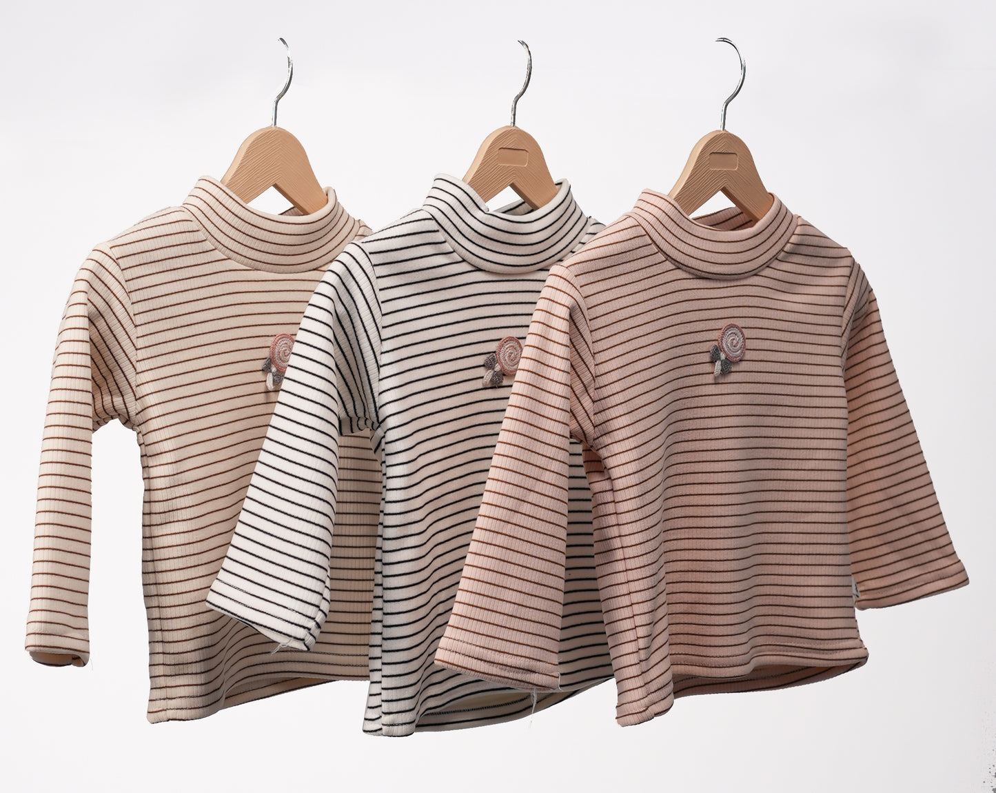Striped flower T-Shirt Set