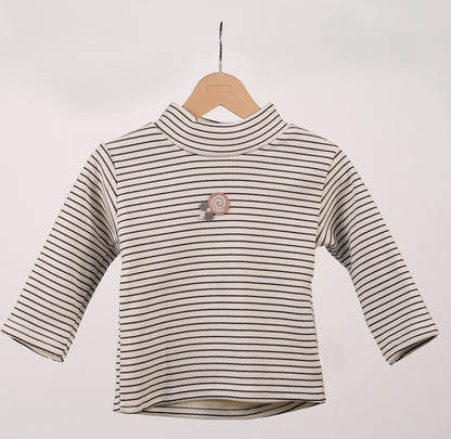 Striped flower T-Shirt Set
