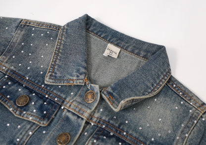 Star Dot Denim Set