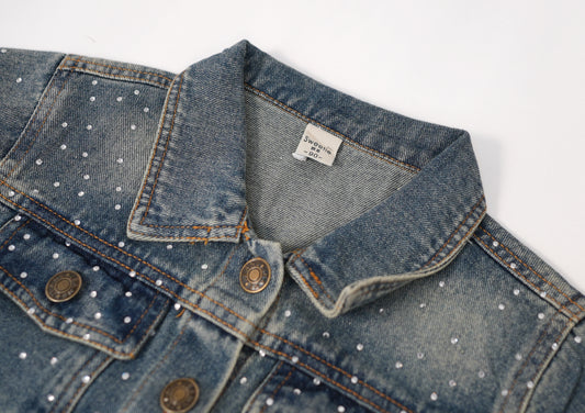 Star Dot Denim Set
