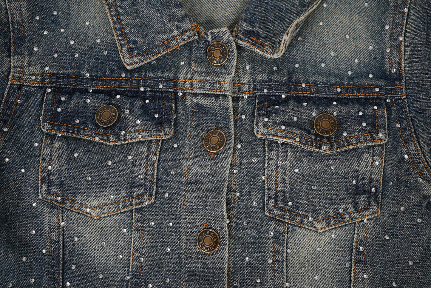 Star Dot Denim Set