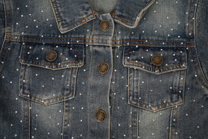 Star Dot Denim Set