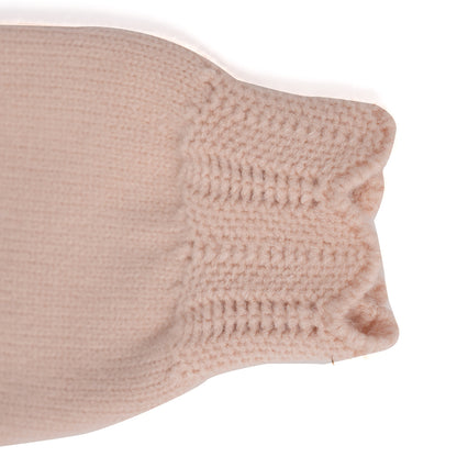 Pink teddy knit cardigan