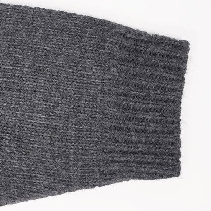 Grey and Navy layered knit set