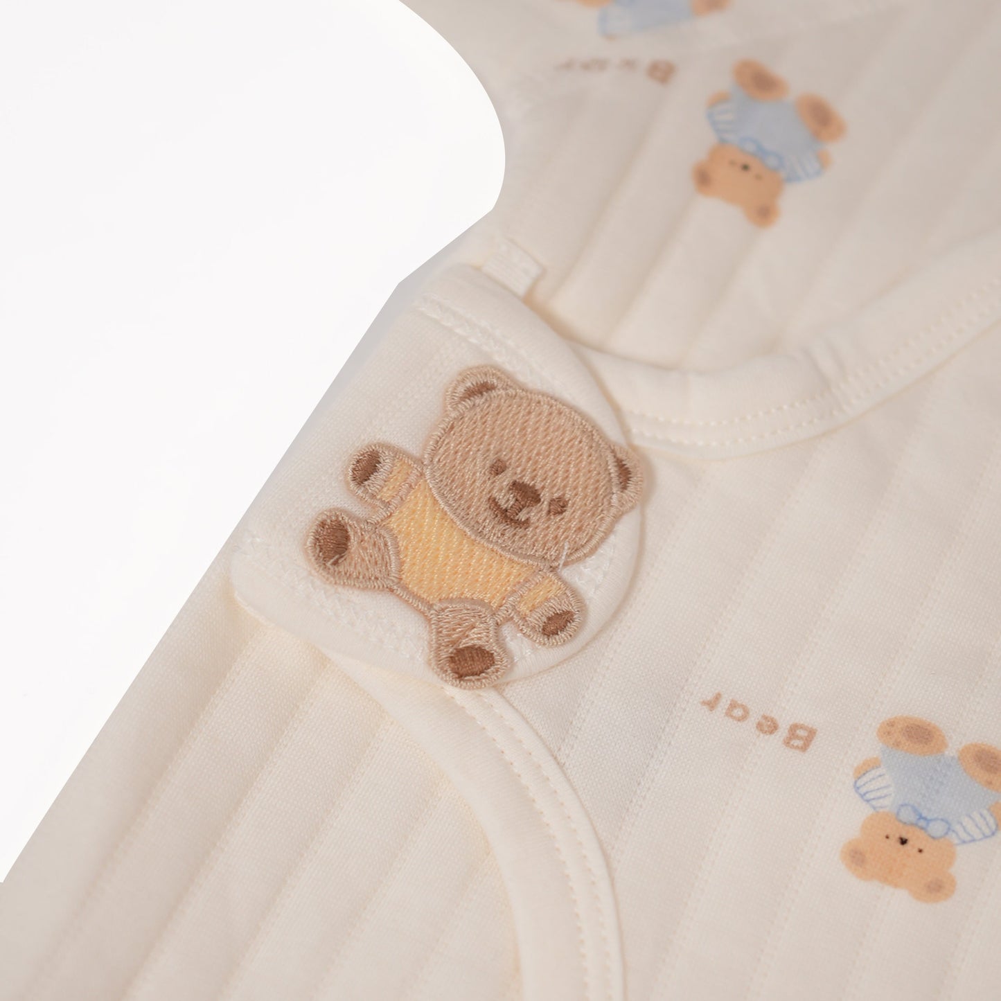 Teddy Print Romper
