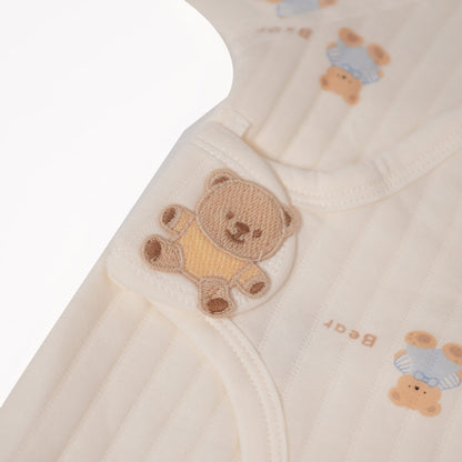 Teddy Print Romper