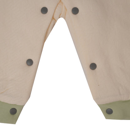 Bear Baby mint green Romper Set