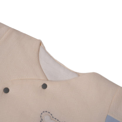 Bear Baby blue Romper Set