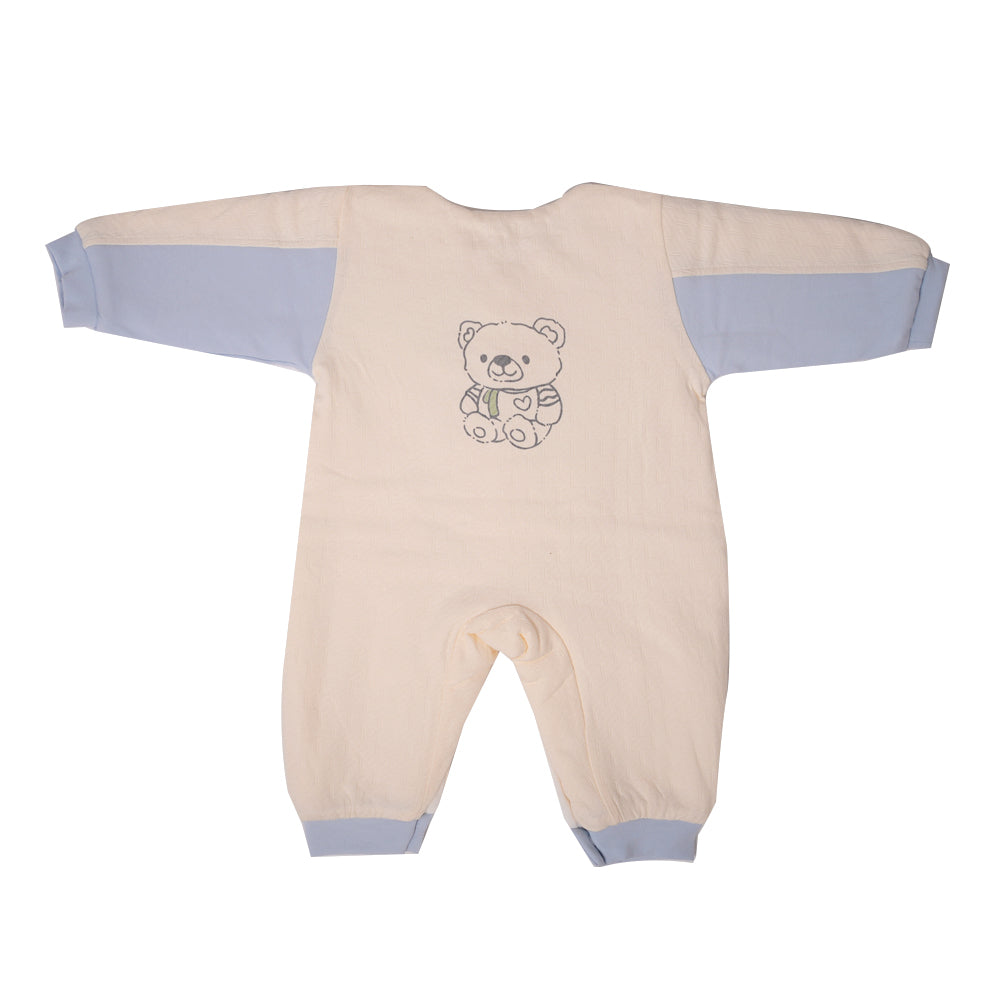 Bear Baby blue Romper Set