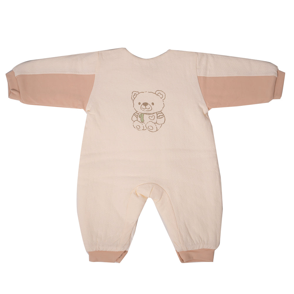 Bear Baby peach Romper Set