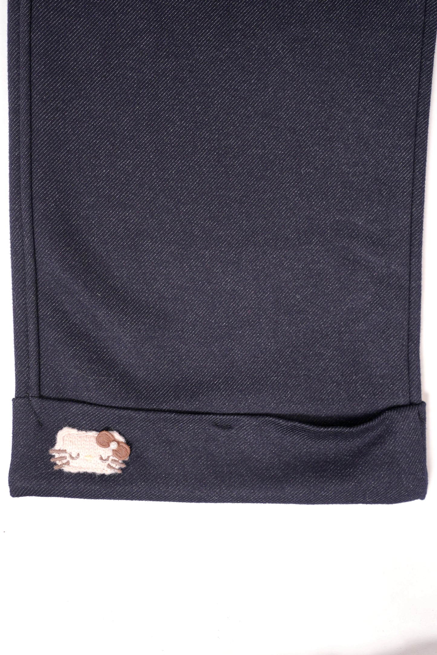 Navy Pants with Kitty Charm