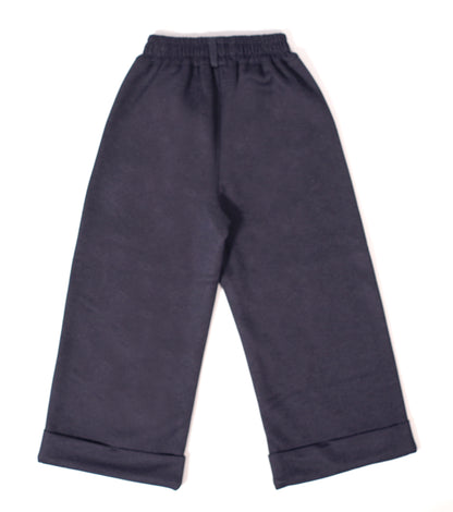 Navy Pants with Kitty Charm