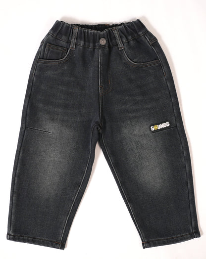 Dino Patch Denim Pants