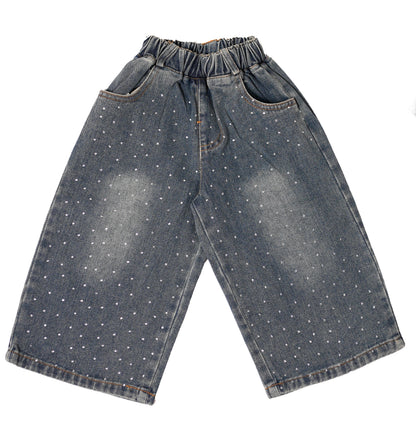 Star Dot Denim Set