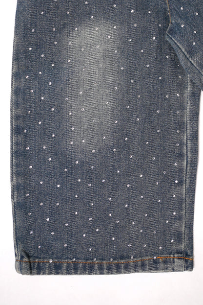 Star Dot Denim Set