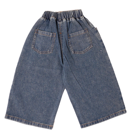 Star Dot Denim Set