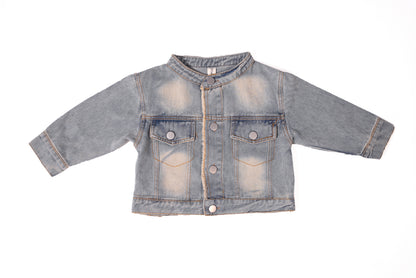 Light Wash Denim Jacket & Pants Set