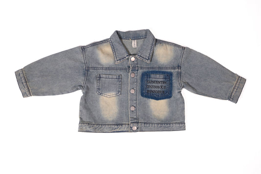Patch pocket Denim Set