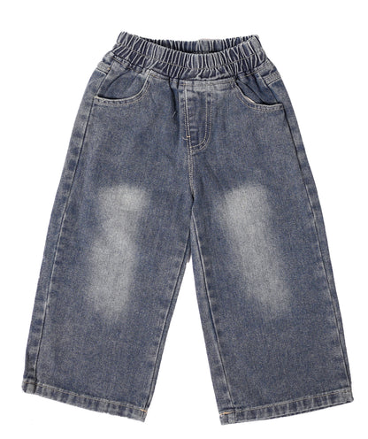 Button Flap Denim Set
