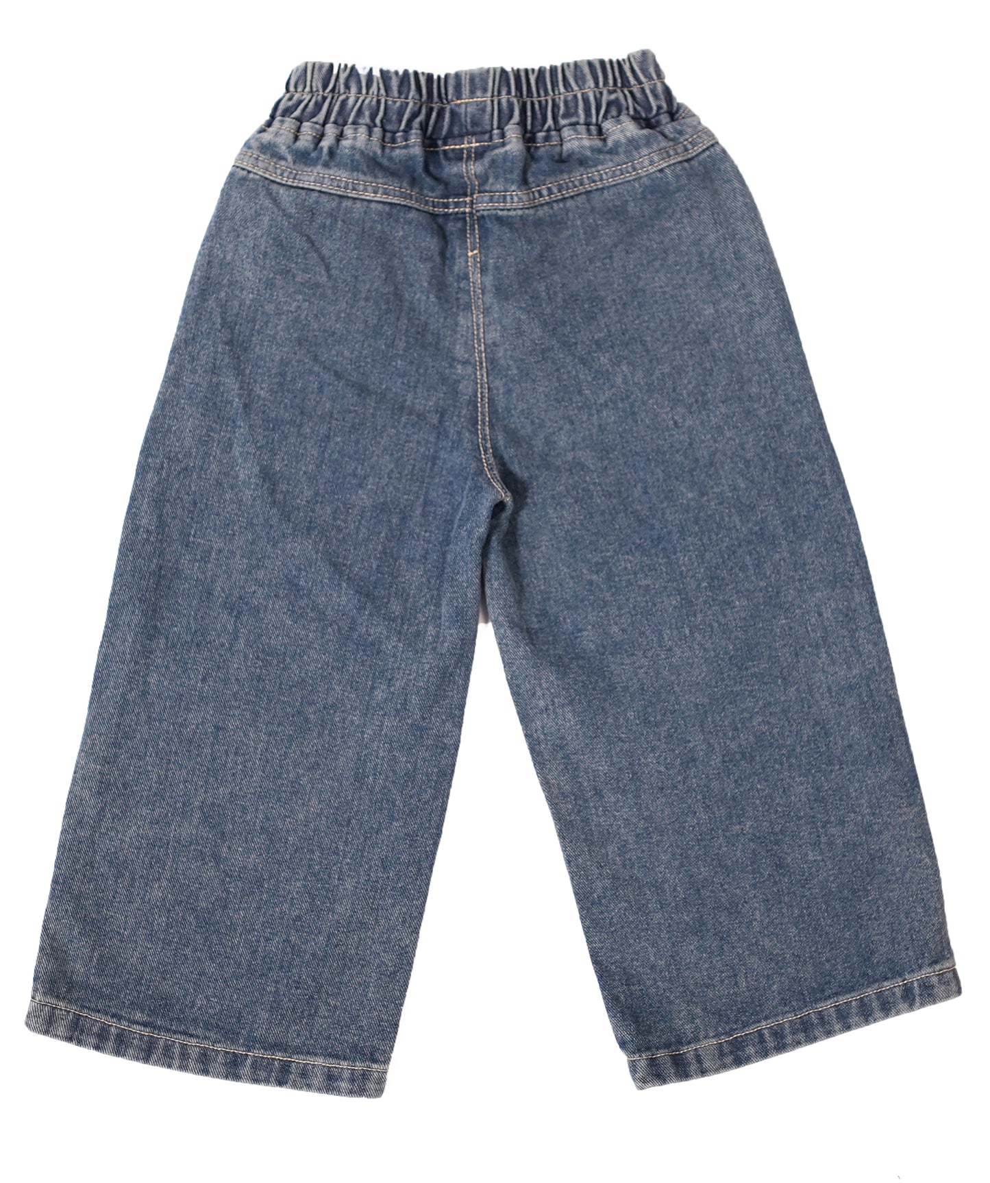 Button Flap Denim Set