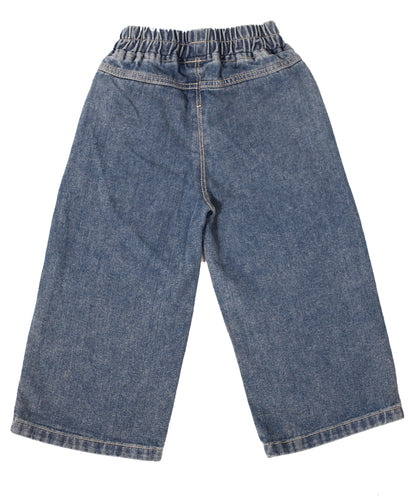 Button Flap Denim Set
