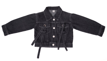 Black Denim Coordset