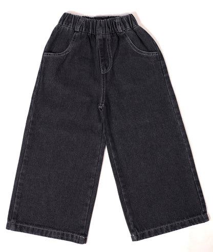 Black Denim Coordset