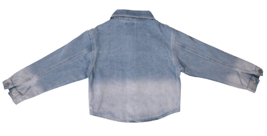 Frost Shimmer Denim Set