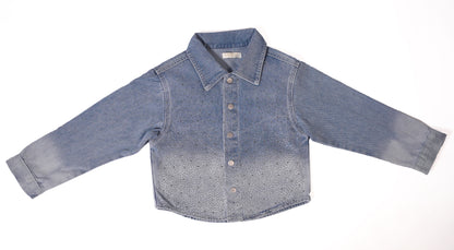 Frost Shimmer Denim Set