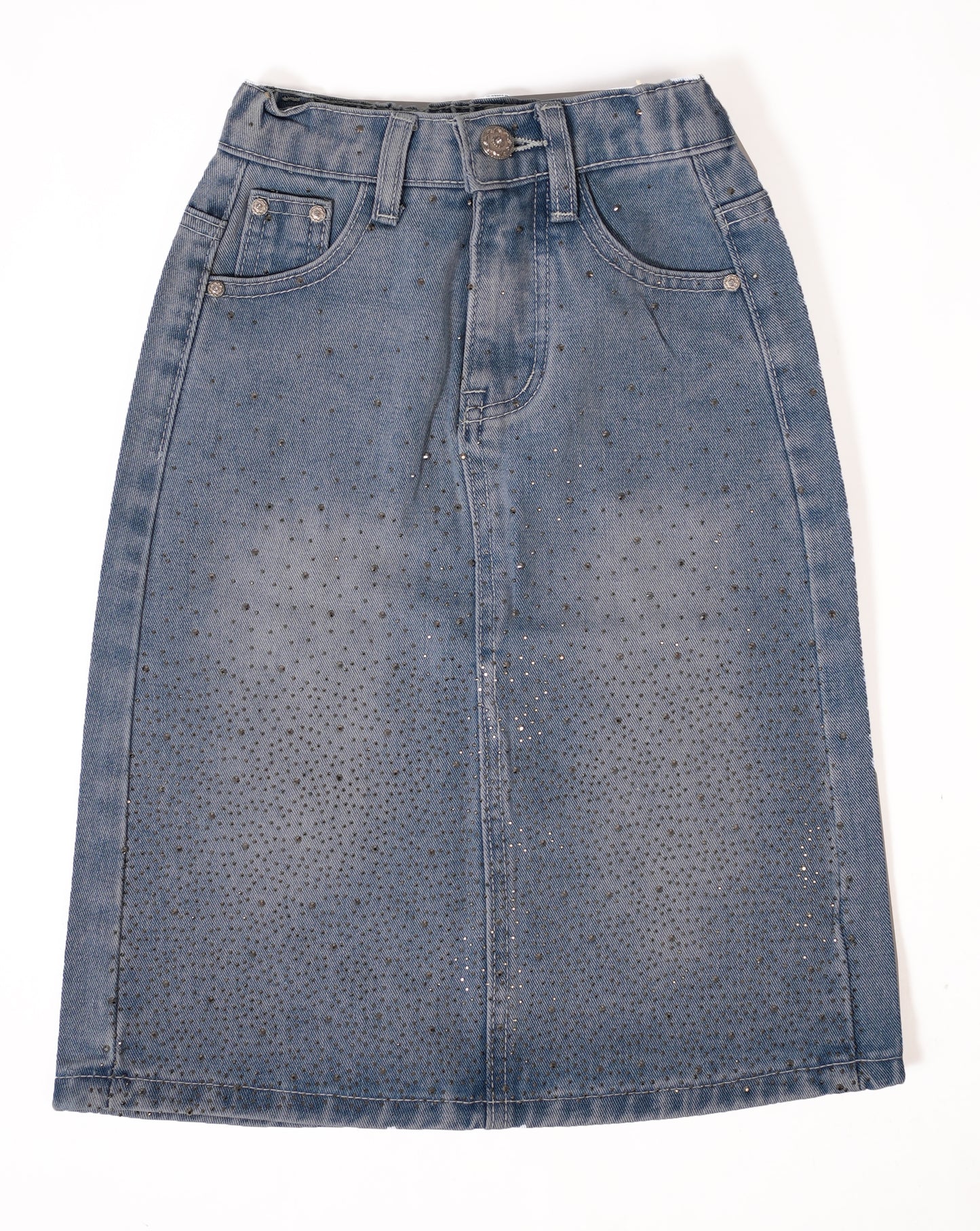 Frost Shimmer Denim Set