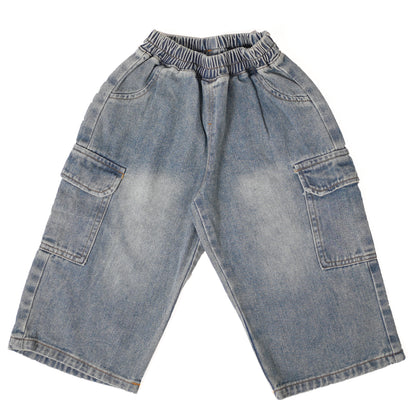 Baggy Pocket Denim Set