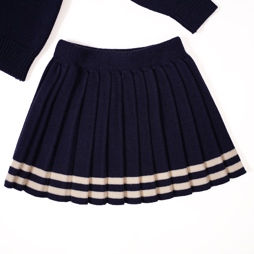 Navy Knit coord set