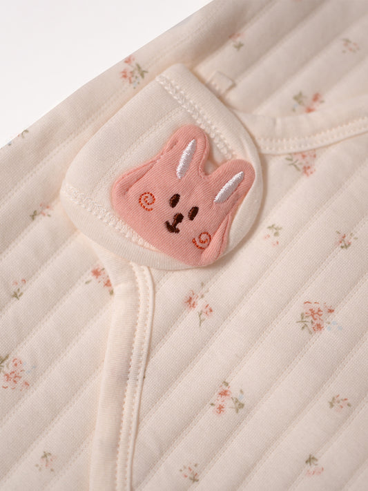 ⁠Bunny Floral Romper