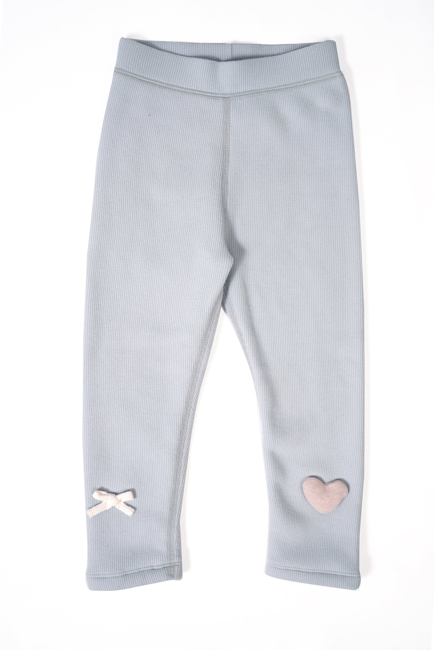 Blue heart leggings