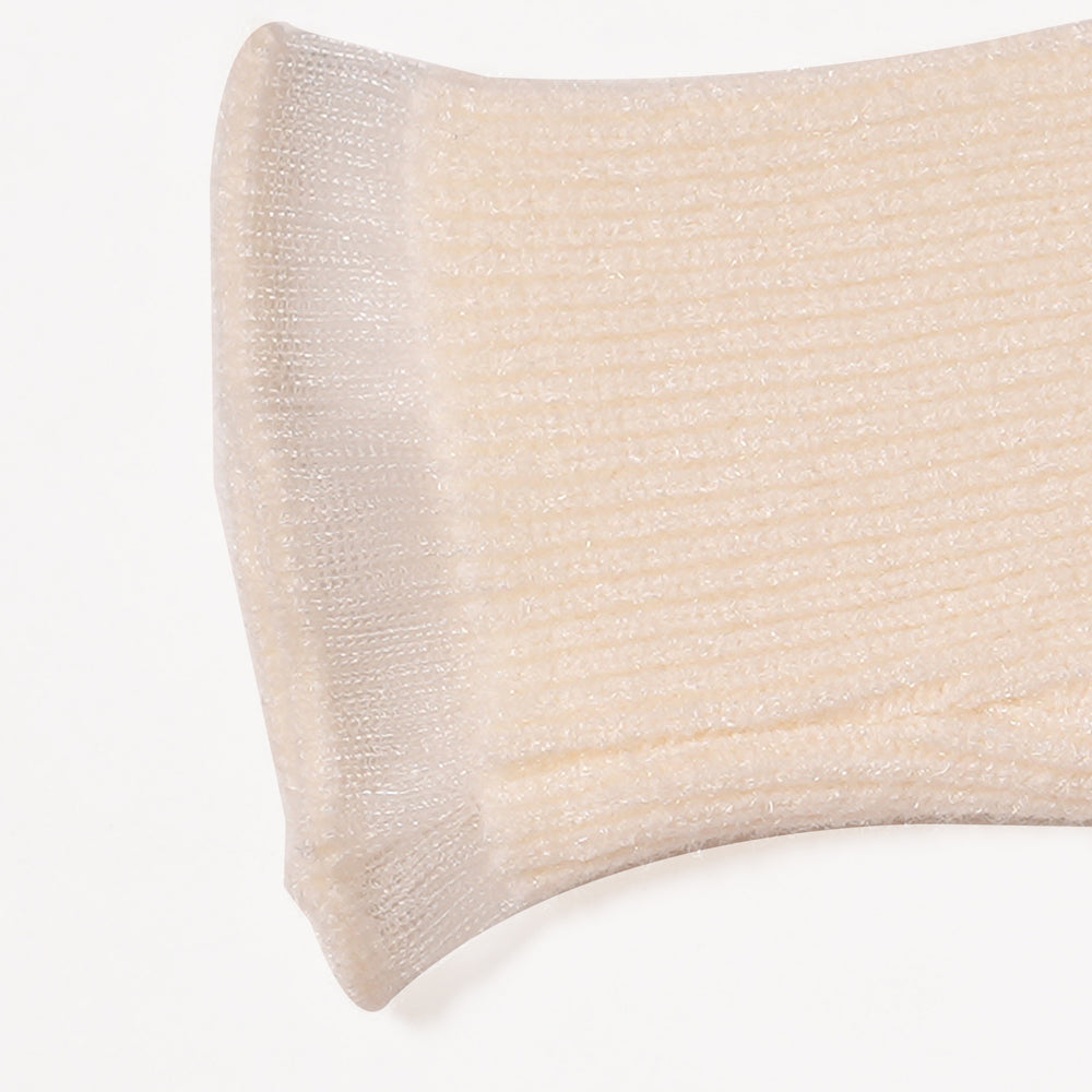 Off white mock neck pullover