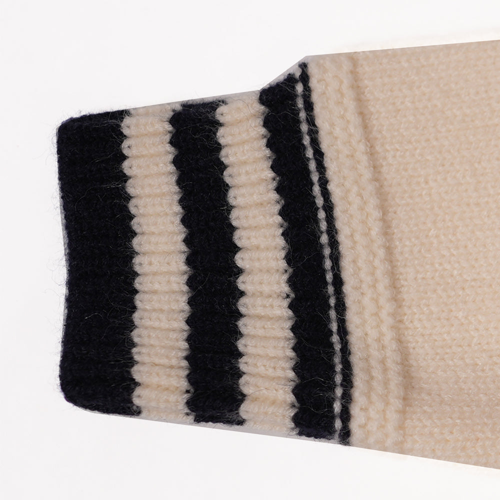 Sailor Knit Sweater – Cream & Navy