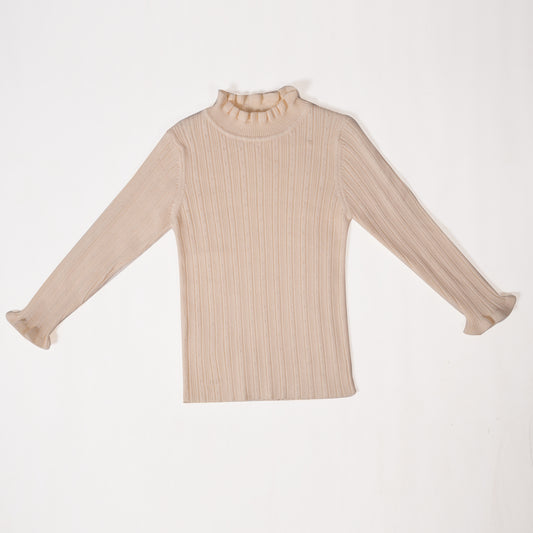 Off white knit pullover