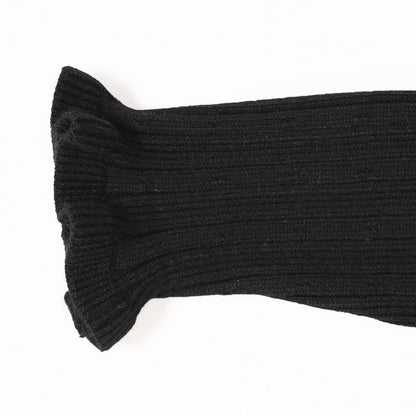 Black knit pullover