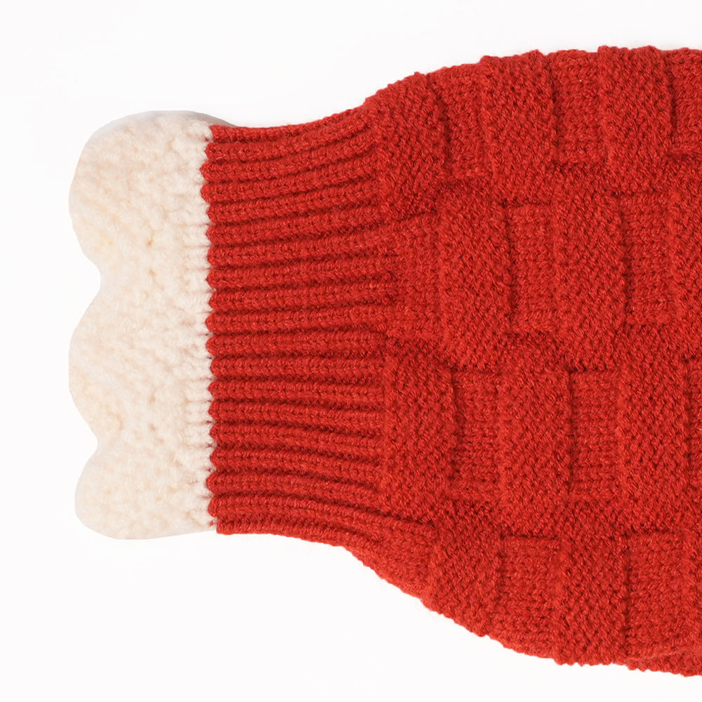 Red Bunny Knit Set