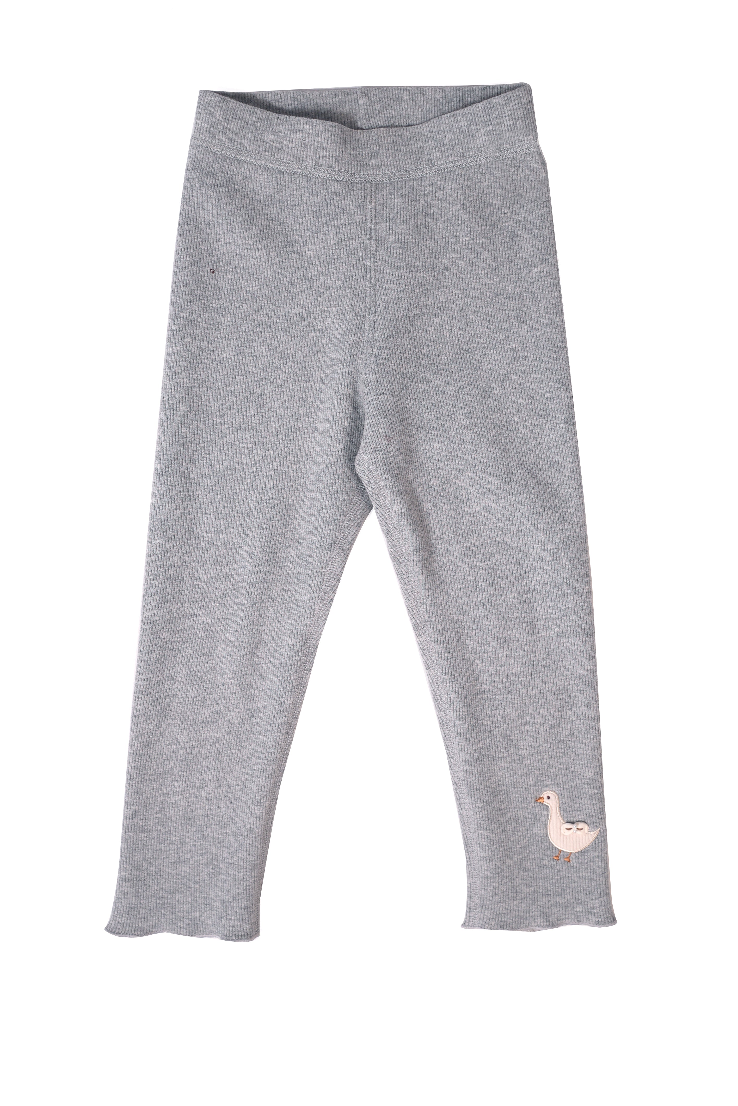 Grey duck leggings