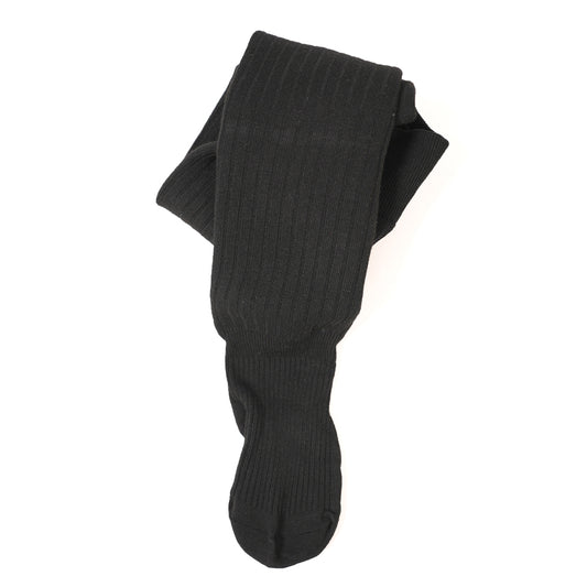 ⁠Ribbed Tights – Black