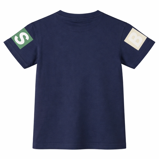 Navy “Boys Beyond” Graphic T-Shirt