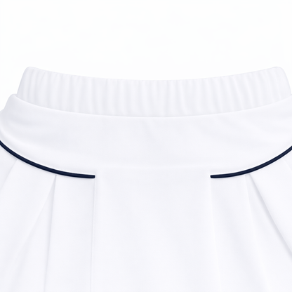 Nautical Collar Skirt Co-ord Set