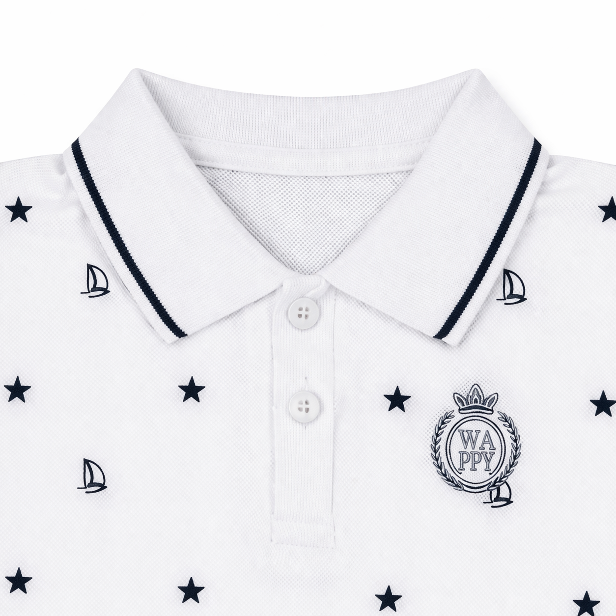 Nautical Print Polo