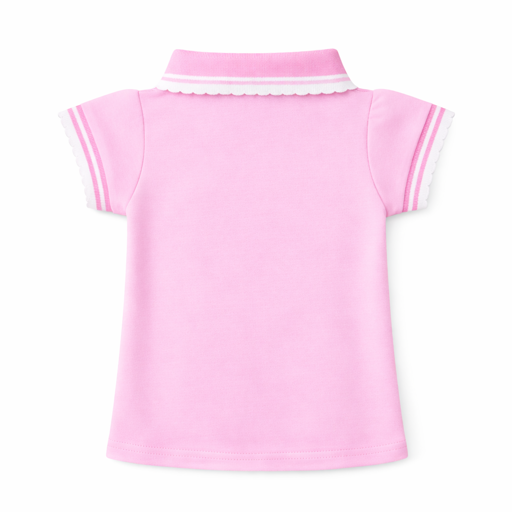 Beautiful Pink Polo Tee