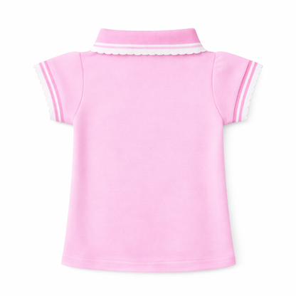 Beautiful Pink Polo Tee
