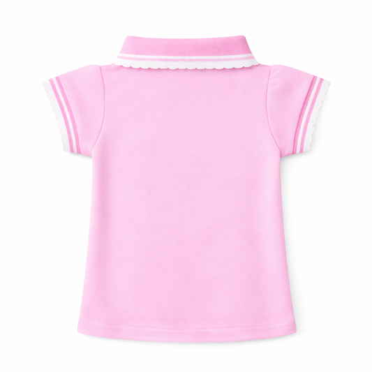 Beautiful Pink Polo Tee